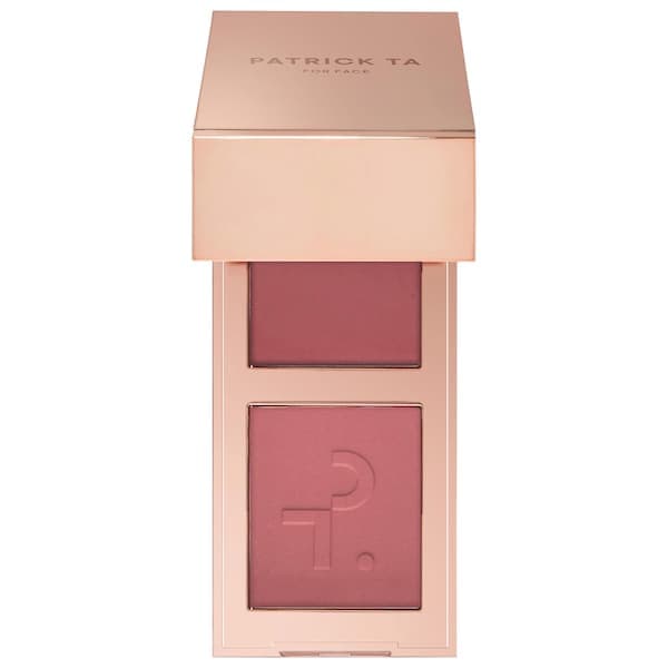 PATRICK TA — Mini Major Headlines Double-Take Crème & Powder Blush Duo