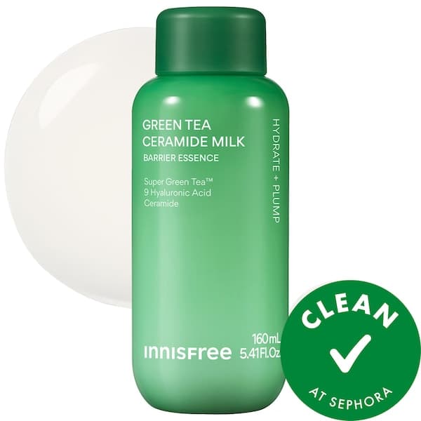 innisfree — Green Tea Ceramide Refillable Korean Milk Toner for Hydration & Barrier Repair